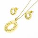 JUEGO  CANDENA ARETES