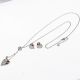 JUEGO  CANDENA ARETES