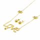 JUEGO  CADENA ARETES