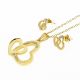 JUEGO  CADENA ARETES