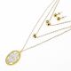 JUEGO  CADENA ARETES