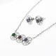 JUEGO CADENA ARETES