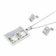 JUEGO CADENA ARETES