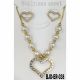 JUEGO CADENA ARETES