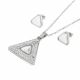 JUEGO CADENA ARETES