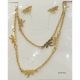 JUEGO CADENA ARETES