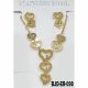 JUEGO CADENA ARETES