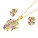 JUEGO CADENA ARETES