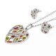JUEGO CADENA ARETES
