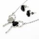 JUEGO CADENA ARETES