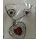 JUEGO CADENA ARETES