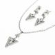 JUEGO CADENA ARETES