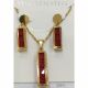 JUEGO CADENA ARETES