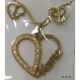 JUEGO CADENA ARETES