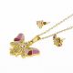 JUEGO CADENA ARETES