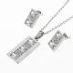 JUEGO CADENA ARETES