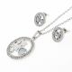 JUEGO CADENA ARETES