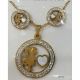 JUEGO CADENA ARETES