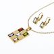 JUEGO CADENA ARETES