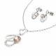 JUEGO CADENA ARETES