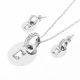JUEGO CADENA ARETES