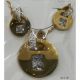 JUEGO CADENA ARETES