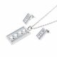 JUEGO CADENA ARETES