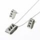 JUEGO CADENA ARETES