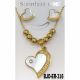 JUEGO CADENA ARETES