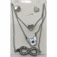 JUEGO CADENA ARETES
