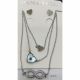 JUEGO CADENA ARETES