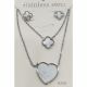 JUEGO CADENA ARETES