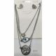 JUEGO CADENA ARETES