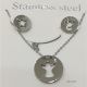 JUEGO CADENA ARETES