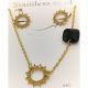 JUEGO CADENA ARETES