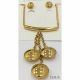 JUEGO CADENA ARETES