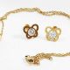 JUEGO NIÑA  CADENA ARETES DE ROSCA