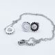 JUEGO NIÑA  CADENA ARETES DE ROSCA