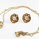 JUEGO NIÑA  CADENA ARETES DE ROSCA