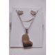 JUEGO NIÑA CADENA ARETES DE NIÑA