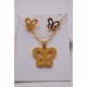 JUEGO NIÑA CADENA ARETES DE NIÑA