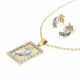 JUEGO  CADENA ARETES