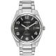 RELOJ CITIZEN CON CORREA PLATEADA DE ACERO INOXIDABLE, CAJA DE ACERO INOXIDABLE, CABALLERO