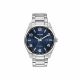 RELOJ CITIZEN CON CORREA PLATEADA DE ACERO INOXIDABLE, CAJA DE ACERO INOXIDABLE, CABALLERO