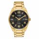 RELOJ CITIZEN CON CORREA DORADA DE ACERO INOXIDABLE, CAJA DE ACERO INOXIDABLE, CABALLERO