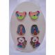 JUEGO DE ARETES  3 PCS