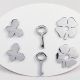 JUEGO ARETES  3PCS