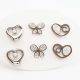 JUEGO ARETES  3PCS