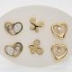 JUEGO ARETES  3PCS