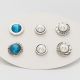 JUEGO ARETES  3PCS
